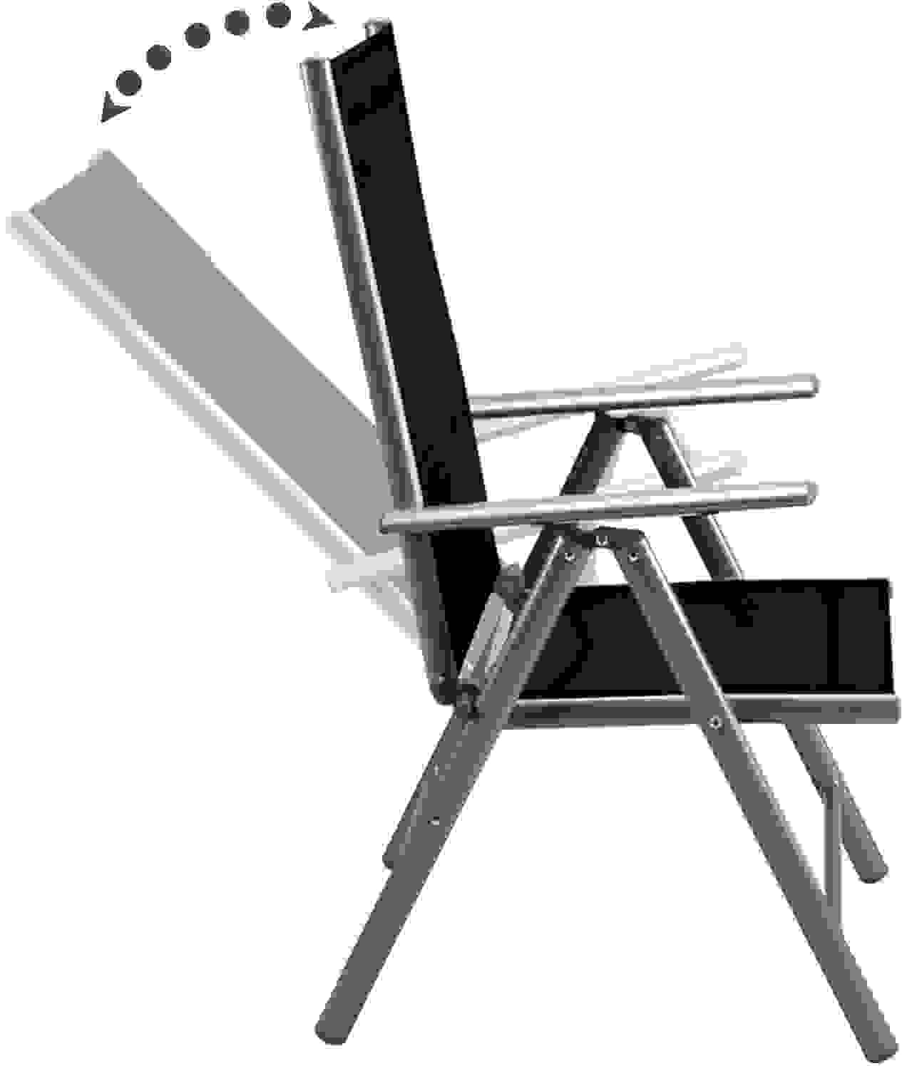 Casaria Aluminium Garten-Set Bern 8+1