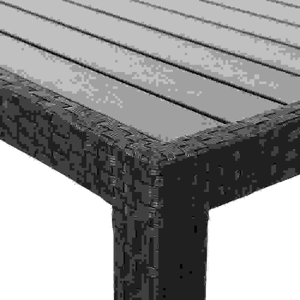 Casaria Garden Set Polyrattan Sofa Riga - 13 Teile und stapelbar