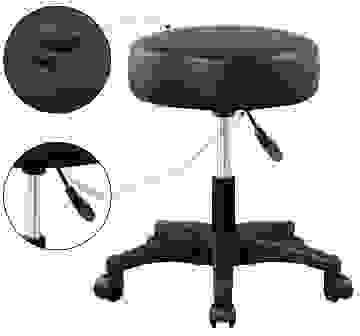 Casaria Rollhocker Arbeitshocker - drehbar und verstellbar