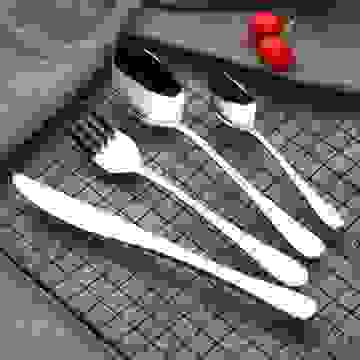 Cheffinger Besteck-Set - 24 Teile - Edelstahl