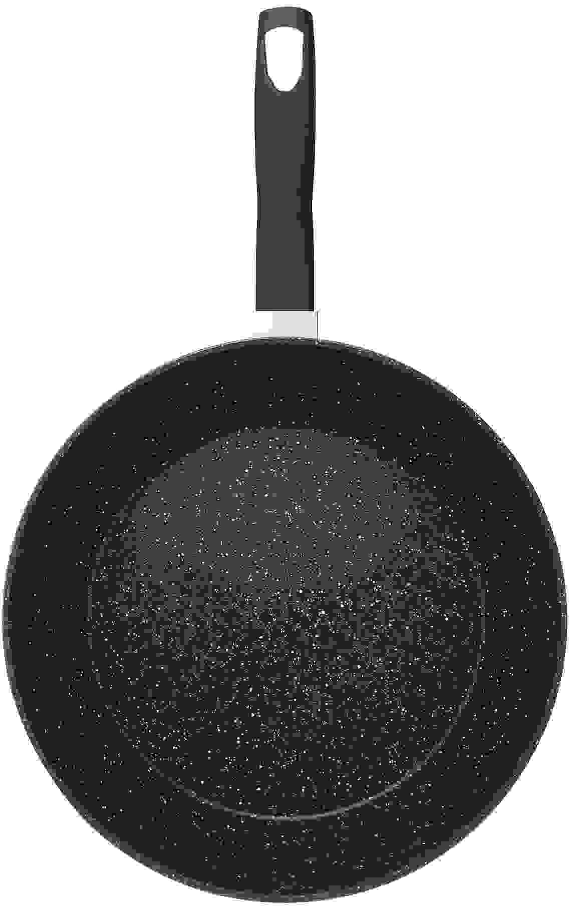 Cheffinger Bratpfanne - Marmorbeschichtung - 28 cm - Schwarz