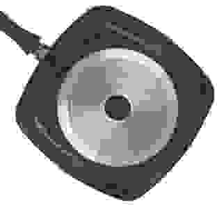 Cheffinger Grillpfanne - mit Deckel - Marmorbeschichtung - 28 cm - Schwarz