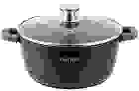 Cheffinger Kochtopf / Tiefer Topf mit Deckel -24cm - 4.4L
