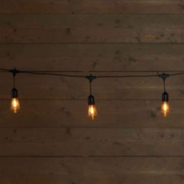 Coen Bakker 1OL LED Retro Partylichter Gummi 5m + 3m Zuleitung