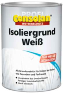 Consolan Isoliergrund weiß 0,75 L Hoch abdeckender Isoliergrund