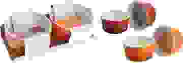 Creme brulee Brenner - MIT Flammensperre - INKLUSIVE 2 Schalen