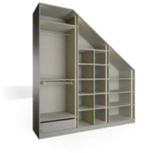 Dachschrägenschrank Ankleidezimmer Taja