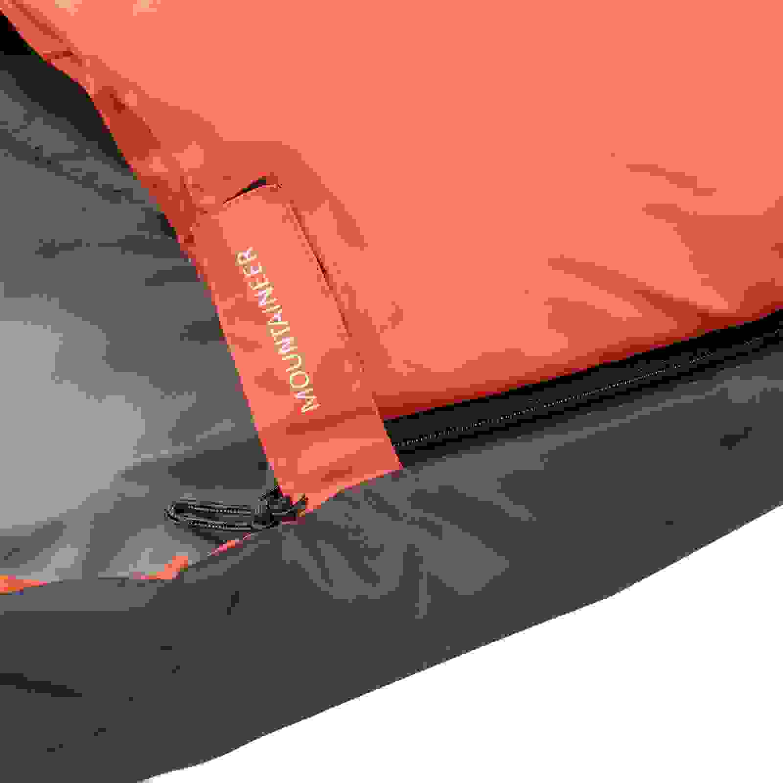 DBA Mountaineer Schlafsack Icy North orange+anthrazit