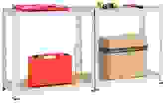 DBA Verstärktes Lagerregal 5 Fachböden - MDF - 160 x 90 x 40 cm max. 700kg