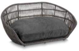 Design Hundekorb Prado Tudor Anthrazit