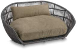 Design Hundekorb Prado Tudor Olive