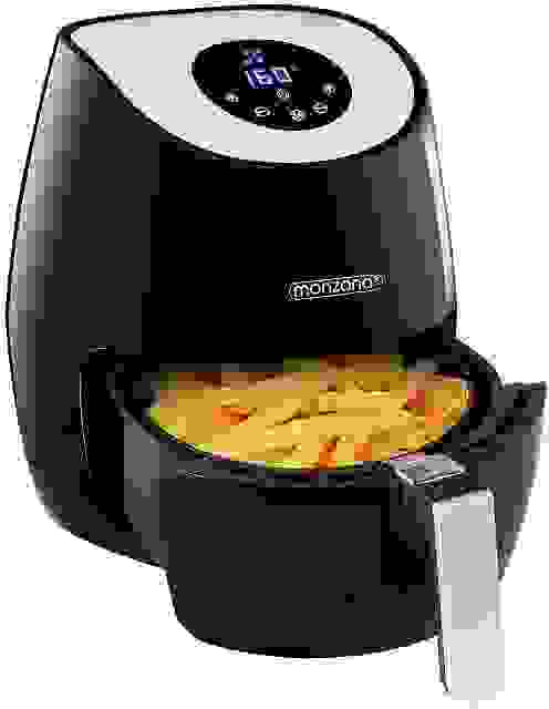 Deuba Airfryer 9-in-1 mit Touch-Display 3,6 Liter - Schwarz