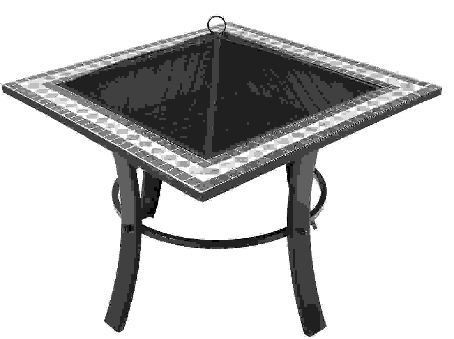 Deuba Mosaik Feuerschale Quadratisch 76x76cm