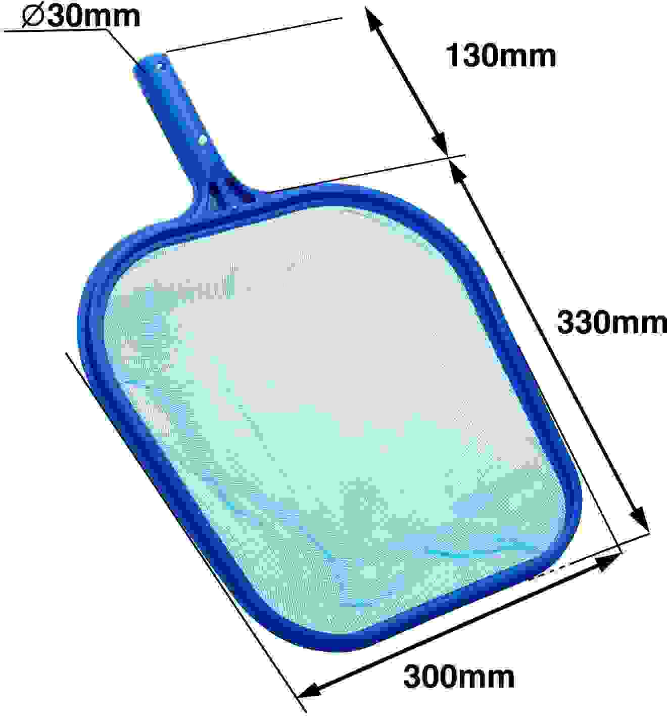 Deuba Schwimmbadreinigungsset 8-teilig inkl. Teleskopstiel, Wasserthermometer u.v.m.