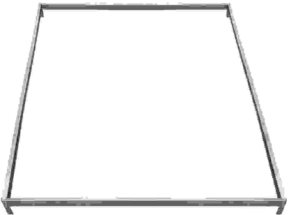 Deubois Aluminium-Gewächshaus 5,85 m³, mit Dachfenster, Regenrinne und Fundament