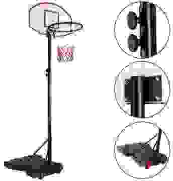 Deubois Basketballständer höhenverstellbar Ringhöhe von 179-209cm