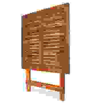 Deubois Beistelltisch Akazienholz 70x70x73cm klappbar