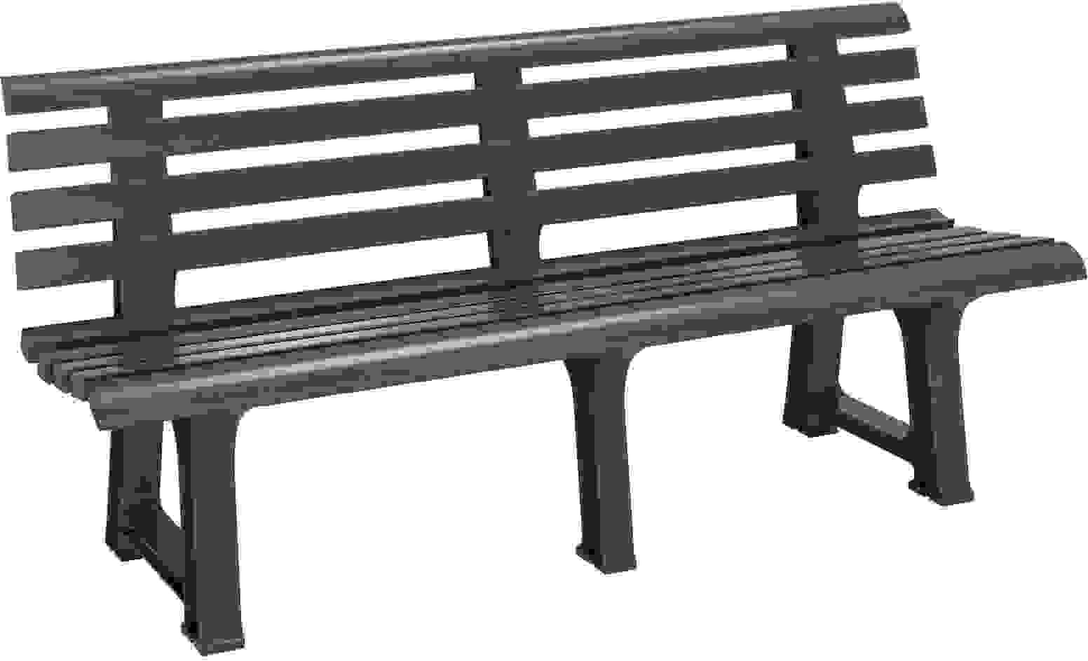 Deubois Gartenbank Orchidea anthrazit 145x49x74 cm