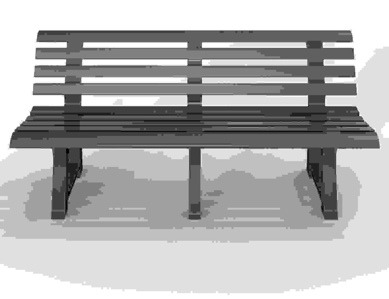 Deubois Gartenbank Orchidea anthrazit 145x49x74 cm