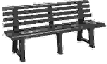 Deubois Gartenbank Orchidea grün 145x49x74 cm