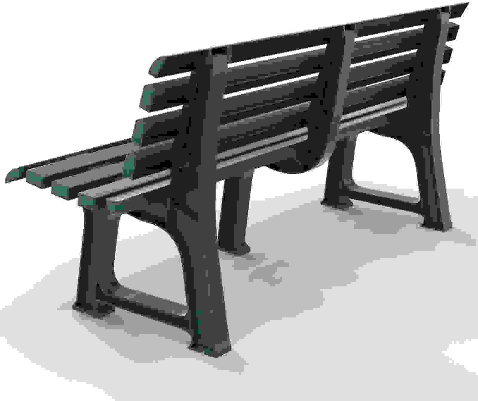 Deubois Gartenbank Orchidea grün 145x49x74 cm