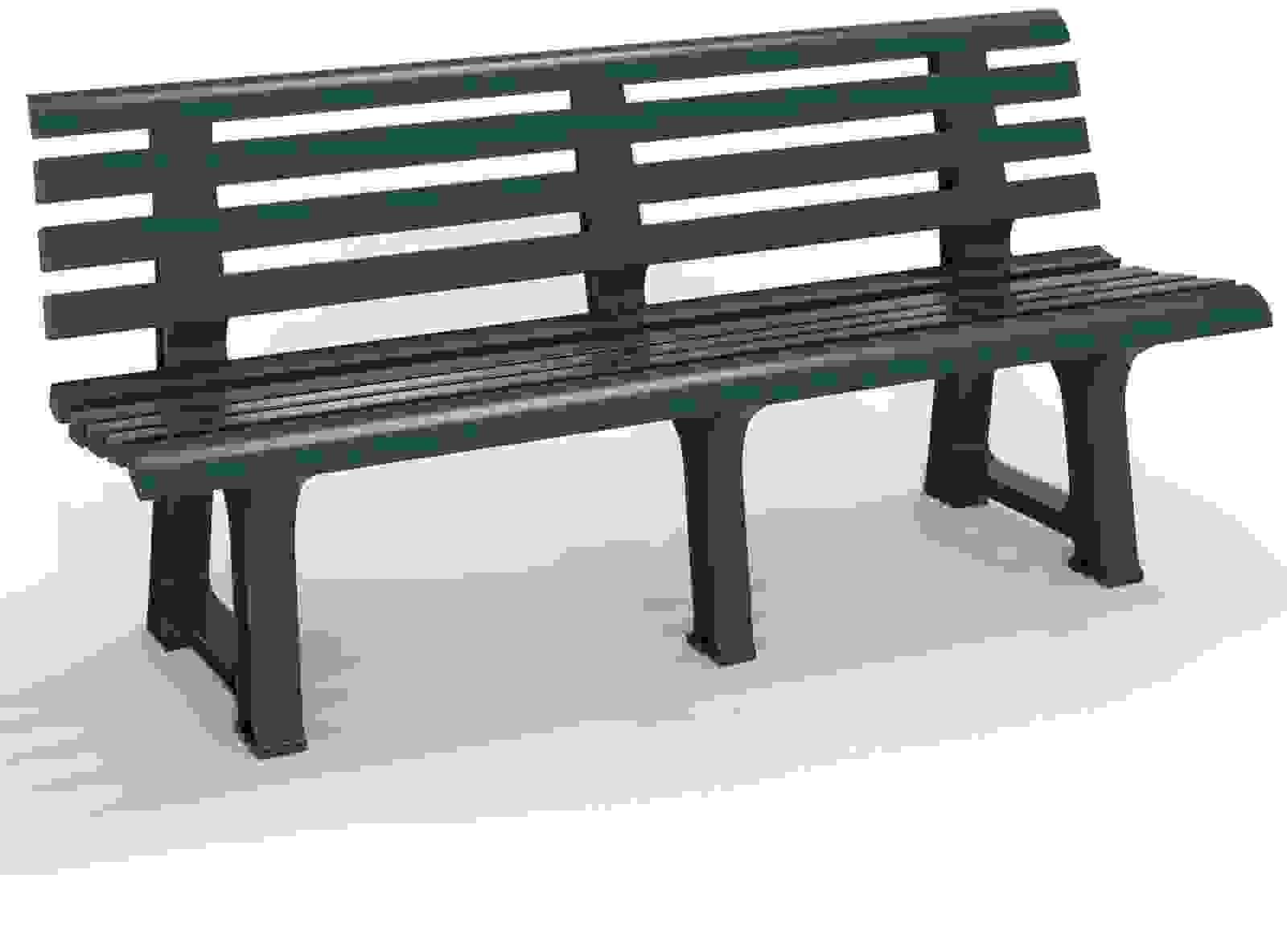 Deubois Gartenbank Orchidea grün 145x49x74 cm