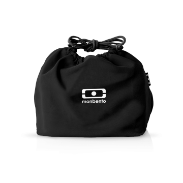 Die Bento Tasche - monbento MB Pochette M schwarz Onyx