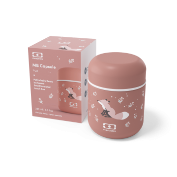 Die kleine isolierte Box - monbento MB Capsule zimt Fox