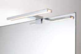 Domus Line Aufbauleuchte AALTO Spiegelleuchte chrom poliert A++