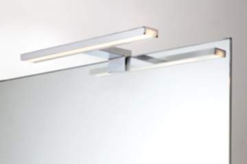 Domus Line Aufbauleuchte AALTO Spiegelleuchte chrom poliert A++
