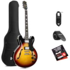 Donner DJP-1000 Jazz-E-Gitarre - DJP-1000B