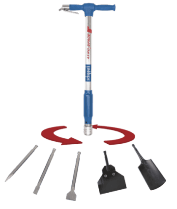 Druckluftspaten Aero² Spade scheppach