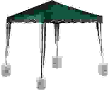 DUB Pavillon Standschutz 4er Set Weiß