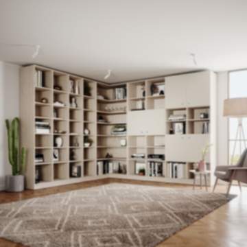 Eck-Bücherregal Callida