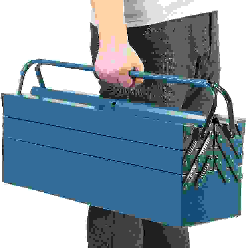 ERRO Metall-Werkzeugkasten 43cm, 5-teilig
