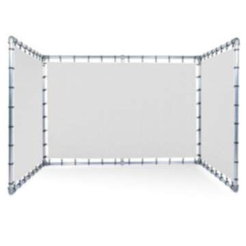 Falten U Präsentationswand Banner Aluminium Spannrahmen