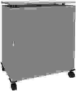 fm Sidney Bürowagen grau 2 Ebenen 93,4 x 46,3 x 103,8 cm
