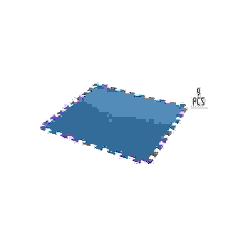 Free And Easy Schwimmbadfliesen Foam Blau 50 x 50 cm - 9 Stück - 2,25m²,
