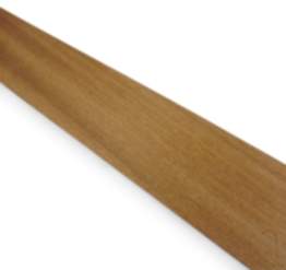 Furnierkante 2 mm, mit Schmelzkleber 25mm Mahagoni