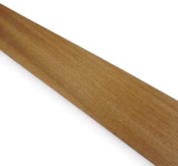 Furnierkante 2 mm, mit Schmelzkleber 25mm Mahagoni