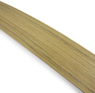 Furnierkante 2 mm, mit Schmelzkleber 25mm Teak