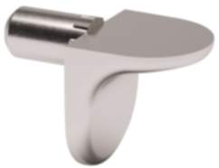 Gedotec Bodenträger DAN aus Metall für Holzböden, Bohr-Ø 5 mm