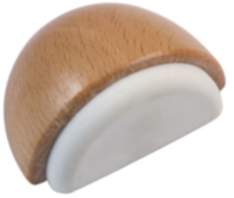 Gedotec Bodentürpuffer BOB aus Holz mit Gummipuffer