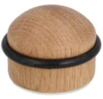 Gedotec Bodentürpuffer HERBERT aus Holz, Ø 34 mm
