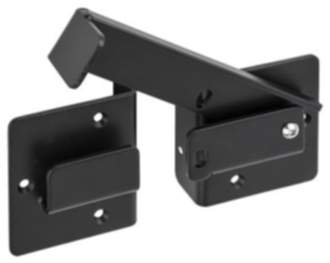 Gedotec Doppeltorüberwurf aus Stahl schwarz DUPLEX, 260 mm