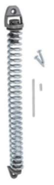 Gedotec Feder-Türschließer aus Stahl, 280 mm