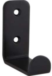 Gedotec Garderobenhaken AMENTI-B schwarz Mantelhaken Garderobe