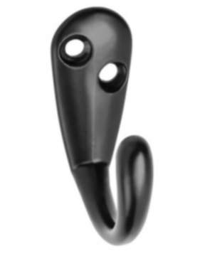 Gedotec Garderobenhaken ANDI aus Metall, 44 x 17,5 mm