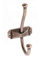 Gedotec Garderobenhaken ANTON aus Metall, 134 x 66,5 mm