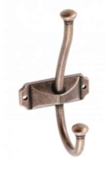 Gedotec Garderobenhaken ANTON aus Metall, 134 x 66,5 mm